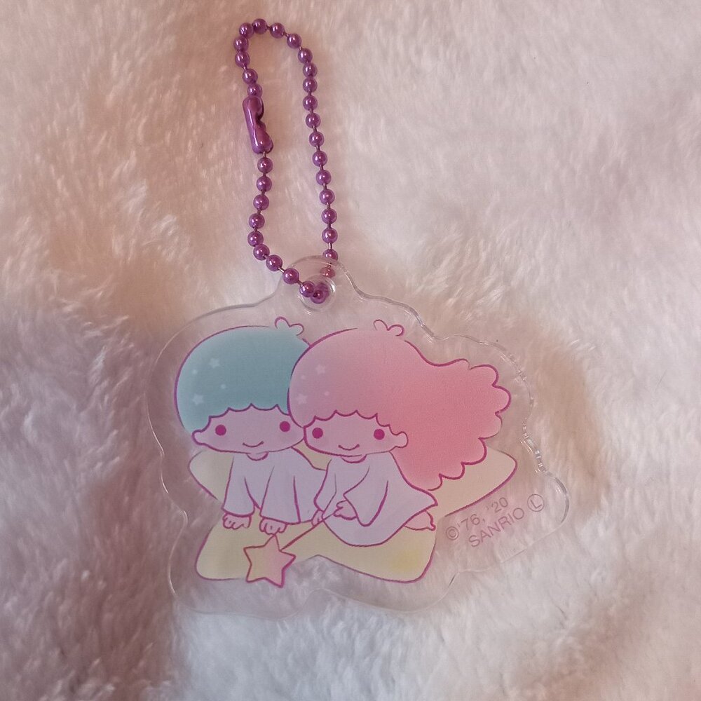 Sanrio Little Twin Stars - Kiki & Lala Keychain